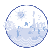 En illustrationsbild som ska visa det gröna, robusta och klimatanpassade Karlskoga.