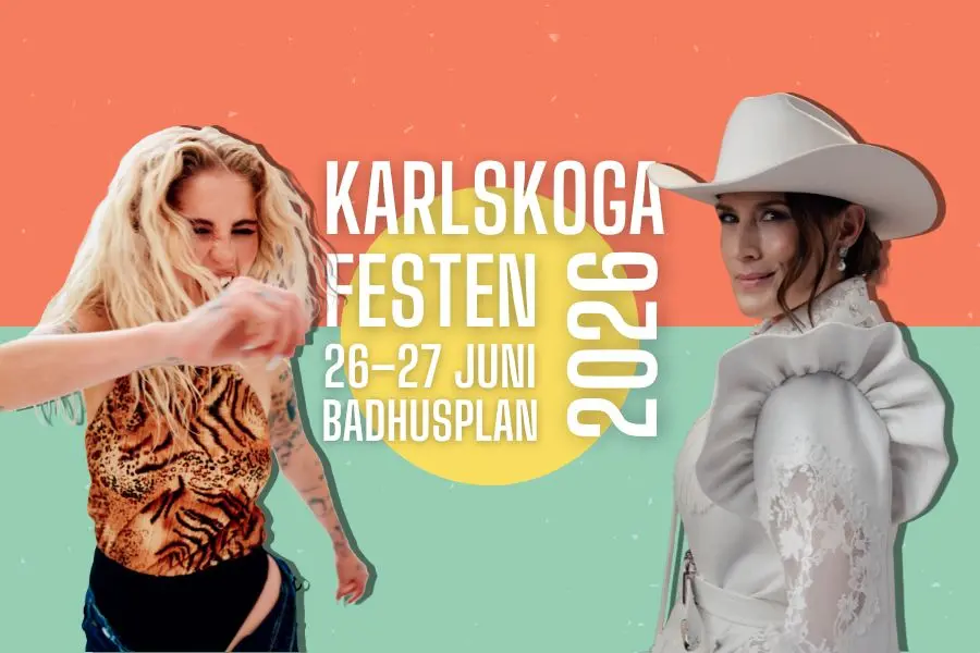 Jill Johnson och Peg Parnevik intar scenen på Karlskogafesten 2026 ...